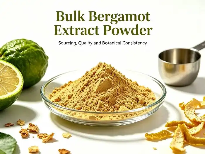 Bulk Bergamot Extract for Natural Flavor and Ingredient Applications